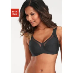 Anita Since 1886 Entlastungs-BH »Komfort-BH Clara«, Mit Transparentem Netzmaterial Im Obercup, Basic Dessous