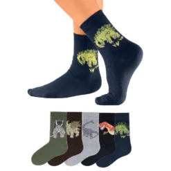 H.I.S Socken, (5 Paar), Mit Dinosauriermotiven -Angebote Bade Fein Store 037dfe1b399a38135f29cd2b7f44c4e6