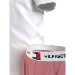 Tommy Hilfiger Underwear Pyjama »CN SS SHORT PJ SET«, (Set, 2 Tlg.), Mit Tommy Hilfiger Markenlabel -Angebote Bade Fein Store 03e0a09cc525f7227ea2341b22c032da