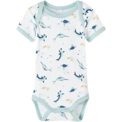 Name It Kurzarmbody »NBMBODY 3P SS UNDERSEA NOOS«, (Packung, 3 Tlg.) -Angebote Bade Fein Store 1964567644dbdc70391880676527fc33