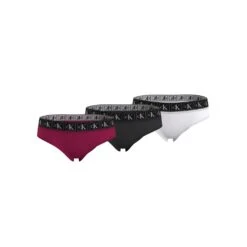Calvin Klein Bikinislip, (Packung, 3 St., 3er-Pack), Mit Elastischem Wäschebund