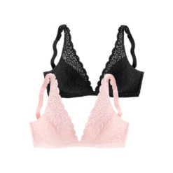 Petite Fleur Bralette-BH, (Packung, 2 Stück), Ohne Bügel Aus Spitze, Dessous -Angebote Bade Fein Store 1d8065c641eac84f53e7ece9bf7d7b21
