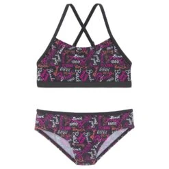 Bench. Bustier-Bikini, Mit Buntem Logodruck