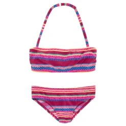 Buffalo Bandeau-Bikini »Lux Kids«, Mit Abstraktem Druck