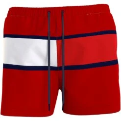 Tommy Hilfiger Swimwear Badeshorts, Im Colorblocking-Design