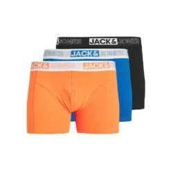 Jack & Jones Junior Boxershorts »JACYAKU TRUNKS 3 PACK JNR«, (Packung, 3 St.)