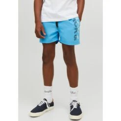 Jack & Jones Junior Badeshorts »JPSTFIJI JJSWIM SPICELOGO LY SN JNR«