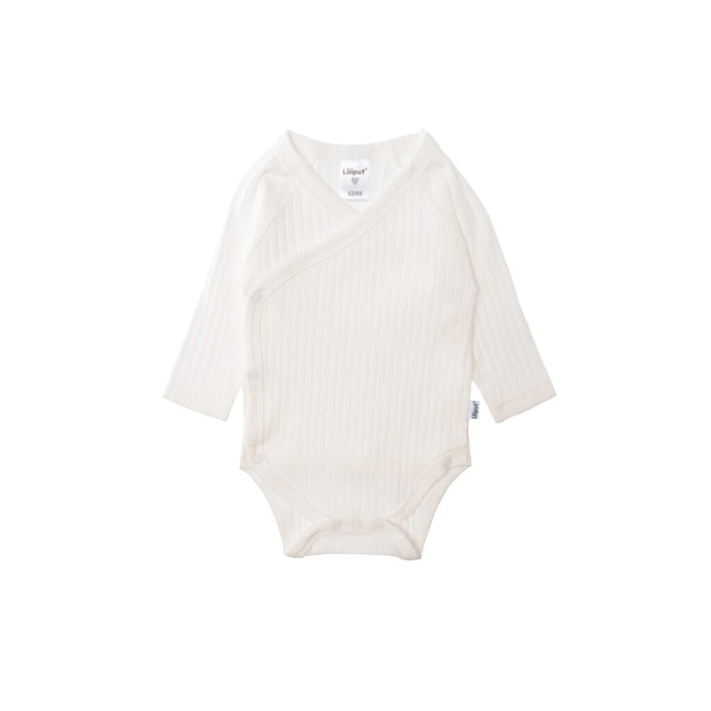 Liliput Wickelbody, (2 Tlg.), Aus Weichem Geripptem Material 2 Liliput Wickelbody, (2 Tlg.), Aus Weichem Geripptem Material – Bild 2