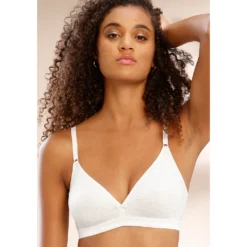 Petite Fleur Bralette-BH, (Packung, 2 Stück), Aus Seidig Glänzendem Modal Dope Dyed, Basic Dessous -Angebote Bade Fein Store 34737a754484cf4076477fbed9c0e7b1