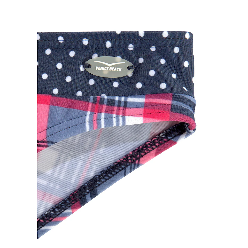 Venice Beach Triangel-Bikini, Im Süßen Karodruck 2 Venice Beach Triangel-Bikini, Im Süßen Karodruck – Bild 2