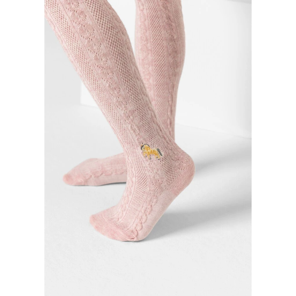 H.I.S Strickstrumpfhose, (2 St.), Mit Zopfmuster Und Stickerei 6 H.I.S Strickstrumpfhose, (2 St.), Mit Zopfmuster Und Stickerei – Bild 6