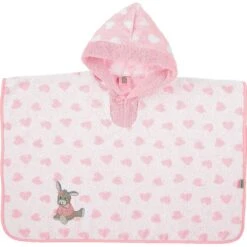 Sterntaler® Badeponcho »Esel Emmi Girl«, (1 St.), Mit Esel Applikation