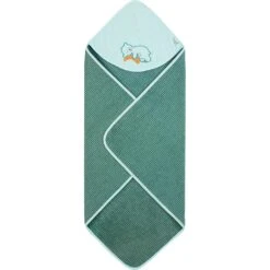 Sterntaler® Kapuzenhandtuch »Ben«, (1 St.), Mit Schlafendem Bären