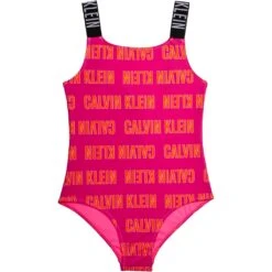 Calvin Klein Swimwear Badeanzug »SWIMSUIT-PRINT«, Mit Calvin Klein Brandwording
