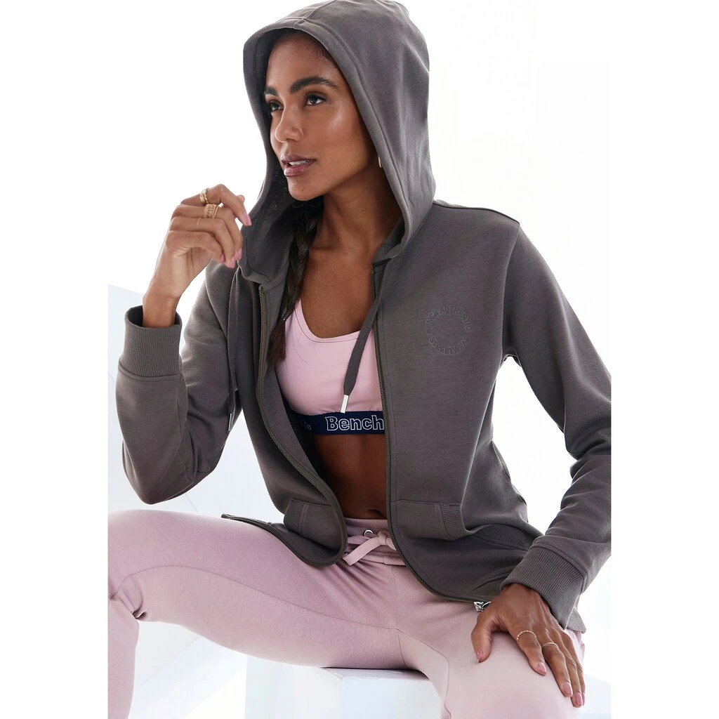 Bench. Kapuzensweatjacke, Mit Runder Logostickerei 6 Bench. Kapuzensweatjacke, Mit Runder Logostickerei – Bild 6