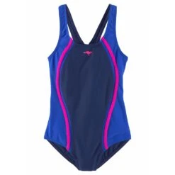 KangaROOS Badeanzug, Mit Ringerrücken