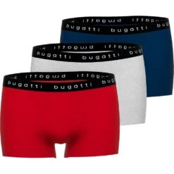 Bugatti Boxershorts »Berlin«, (Packung, 3 St.)