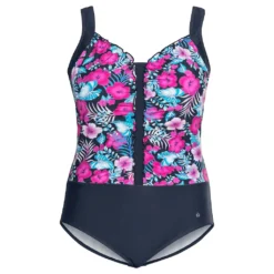 Sheego Badeanzug »Badeanzug«, Mit Power-Netz-Einsatz Vorn Für Shaping-Effekt -Angebote Bade Fein Store 5de7c51a712fe0f05564c5bf737869e3