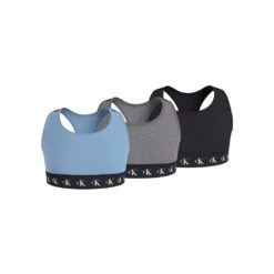 Calvin Klein Bralette »3PK BRALETTE«, (Packung, 3 Tlg., 3er-Pack), Mit Markenlabel Am Bund