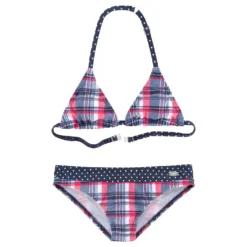 Venice Beach Triangel-Bikini, Im Süßen Karodruck