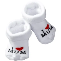 Vivance Umschlagsocken »I Love Mum, I Love Dad«, (4 Paar), Mit Umschlagbündchen -Angebote Bade Fein Store 6923294c3c06103230c601f421393b96