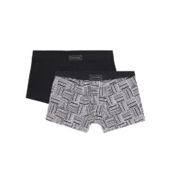 Calvin Klein Boxer, (Packung, 2 St., 2er-Pack), Mit Aufgenähtem Label Auf Dem Bund