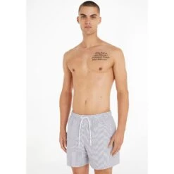 Tommy Hilfiger Swimwear Badeshorts »MEDIUM DRAWSTRING PRINT«, Mit Tommy Hilfiger Markenlabel