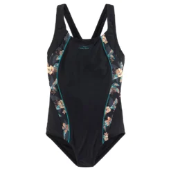 Venice Beach Badeanzug »Lori Kids«, Mit Dunklem Tropendruck