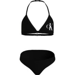 Calvin Klein Swimwear Triangel-Bikini »TRIANGLE BIKINI SET«, Mit Calvin Klein Logoprint