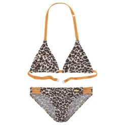 Buffalo Triangel-Bikini »Kitty Kids«, Im Leodruck