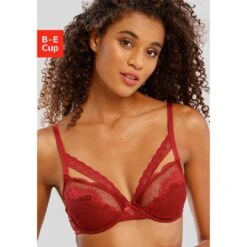 S.Oliver Bügel-BH, Mit Verführerischen Spitzen-Details, Sexy Dessous