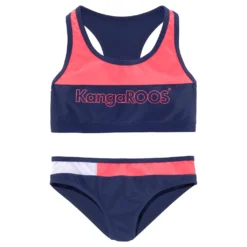 KangaROOS Bustier-Bikini »Energy Kids«, (1 St.), Im Colourblocking-Design