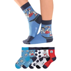 H.I.S Socken, (5 Paar), Mit Fußballmotiven -Angebote Bade Fein Store 871566ecb9046d18d0a011edd06c0ffc