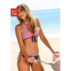 S.Oliver Bügel-Bikini-Top »Avni«, Mit Breitem Neckholder