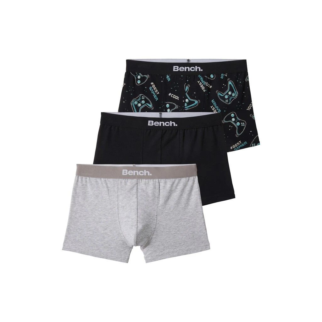 Bench. Boxer, (Packung, 3 St.), Unterschiedlich Bedruckt 6 Bench. Boxer, (Packung, 3 St.), Unterschiedlich Bedruckt – Bild 6