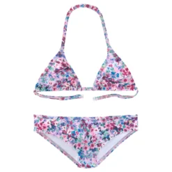 S.Oliver Triangel-Bikini, Mit Sommerlichem Blumendruck