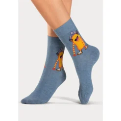 H.I.S Freizeitsocken, (5 Paar), Mit Lustigen Monstermotiven -Angebote Bade Fein Store 930b7a98e27f924f352bc974615086b0