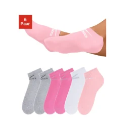 Venice Beach Sneakersocken, (6 Paar), Perfekte Passform Durch LYCRA-Anteil