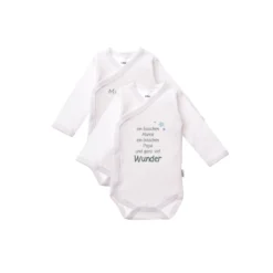 Liliput Wickelbody »Mummy + Daddy«, (2 Tlg.), Mit Praktischer Druckknopfleiste