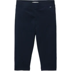 TOM TAILOR Caprileggings, Badge Am Bund