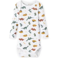 Name It Langarmbody »NBMBODY 3P LS LAUREL WREATH DINO«, (Packung, 3 Tlg.) -Angebote Bade Fein Store b4bc7a6bec7058aa30eaf7c620434d00