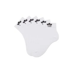 Lico Kurzsocken, (6 Paar), Mit Eingestricktem Logo Im Bündchen