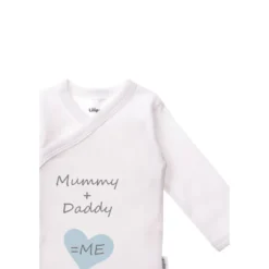 Liliput Wickelbody »Mummy + Daddy«, (2 Tlg.), Mit Praktischer Druckknopfleiste -Angebote Bade Fein Store b73a1772c70998558b2cdffb085c491f