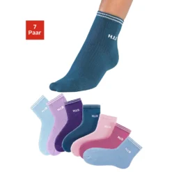 H.I.S Kurzsocken, (7 Paar), Mit Vollfrottee