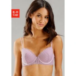 S.Oliver Bügel-BH »Leia«, Aus Modischer Spitze, Dessous