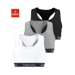 Bench. Bustier, (Packung, 3 Tlg.), Mit Ringerrücken