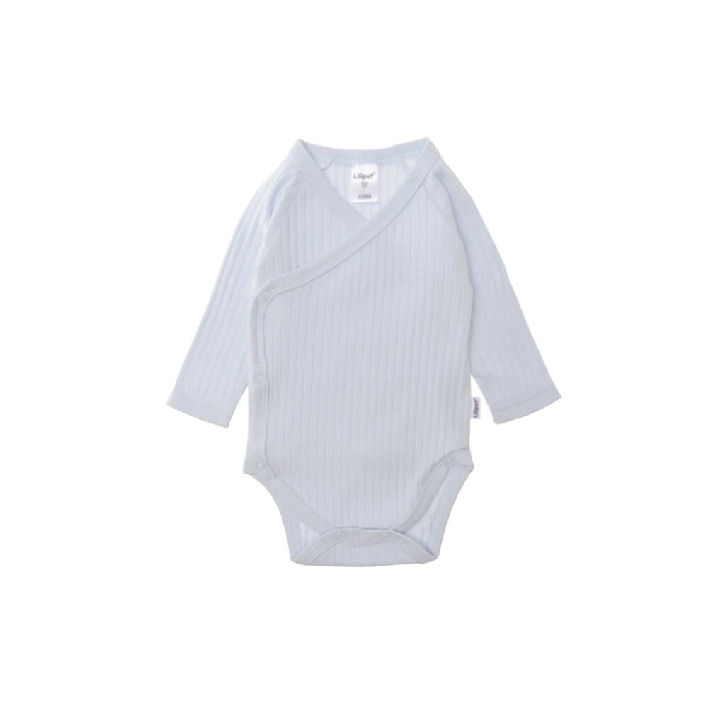 Liliput Wickelbody, (2 Tlg.), Aus Weichem Geripptem Material 3 Liliput Wickelbody, (2 Tlg.), Aus Weichem Geripptem Material – Bild 3