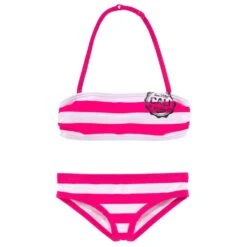 Bench. Bandeau-Bikini, Mit Trendigen Streifen