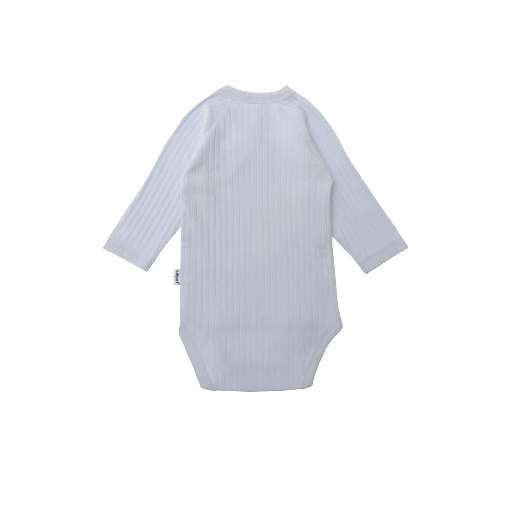 Liliput Wickelbody, (2 Tlg.), Aus Weichem Geripptem Material 5 Liliput Wickelbody, (2 Tlg.), Aus Weichem Geripptem Material – Bild 5