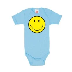 LOGOSHIRT Body »Original Smiley Face«, Mit Funktionalen Druckknöpfen